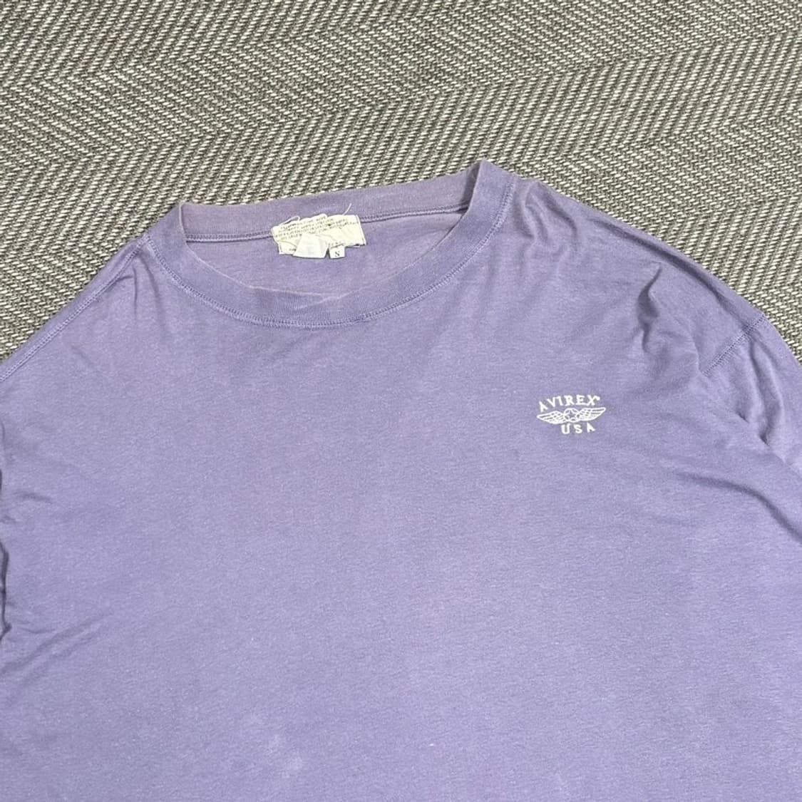 아비렉스 로고 롱 슬리브 v0291 상품이미지3