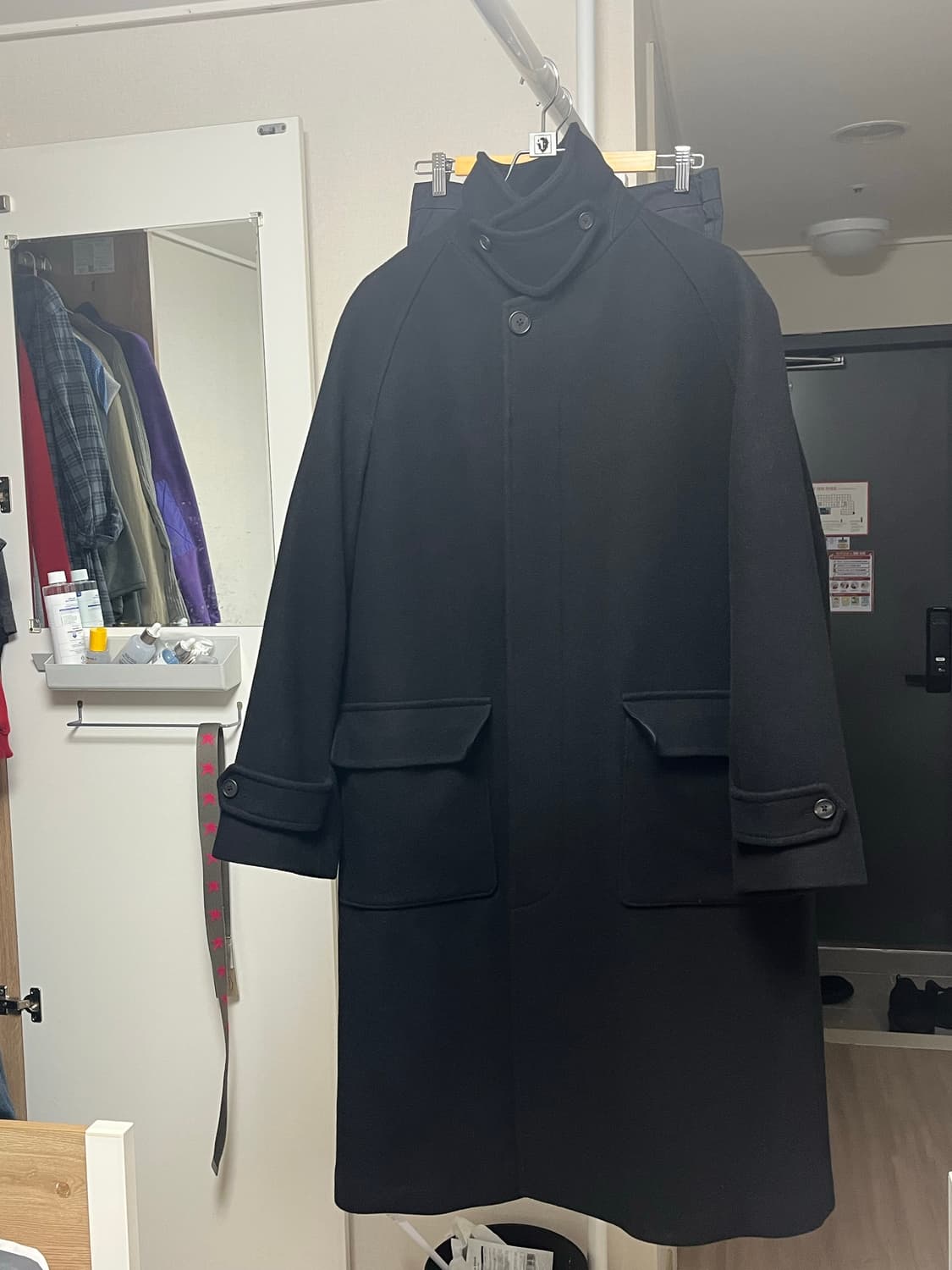 247 시리즈 울 발마칸 코트 (M) 상품이미지5