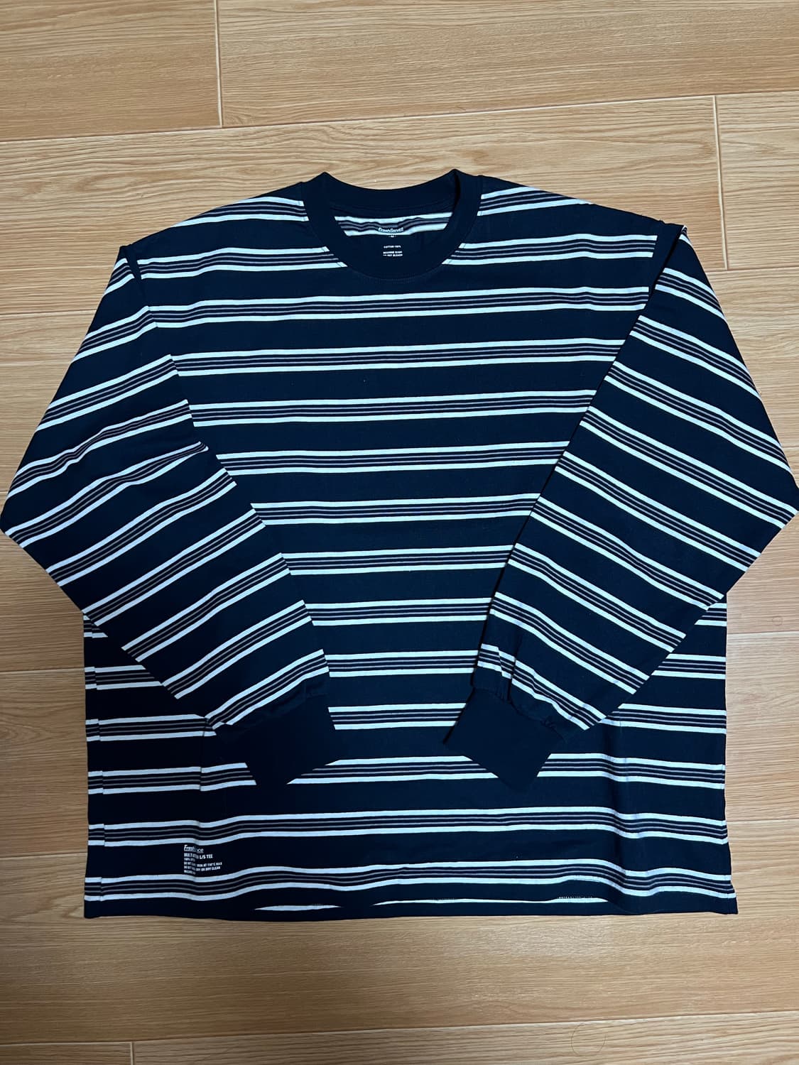 프레쉬서비스 멀티 보더티 네이비 M 상품이미지1