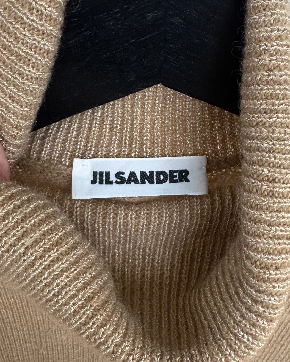 질샌더 브라운 카멜 터틀넥 니트 상품이미지7