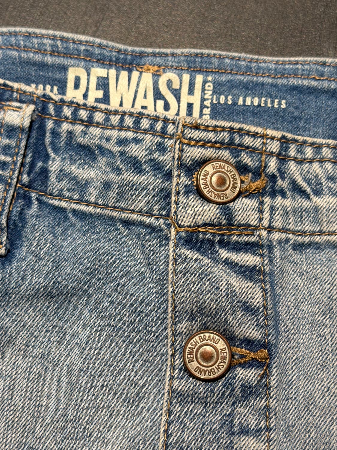 denim button skirt 상품이미지1