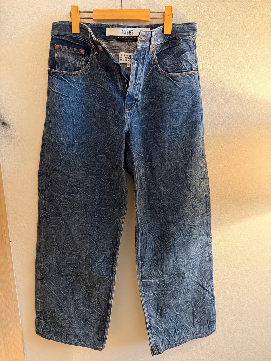 마르지엘라 블루 주름 진 31사이즈 상품이미지4