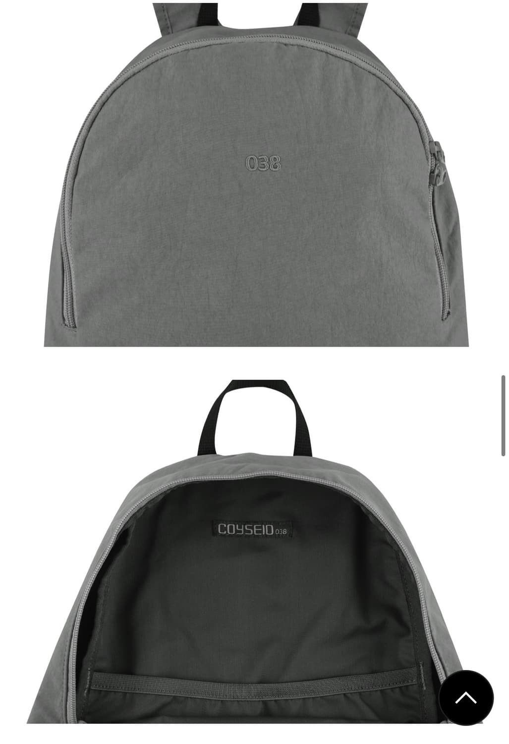 코이세이오 038 LIGHT BACKPACK GREY 상품이미지2