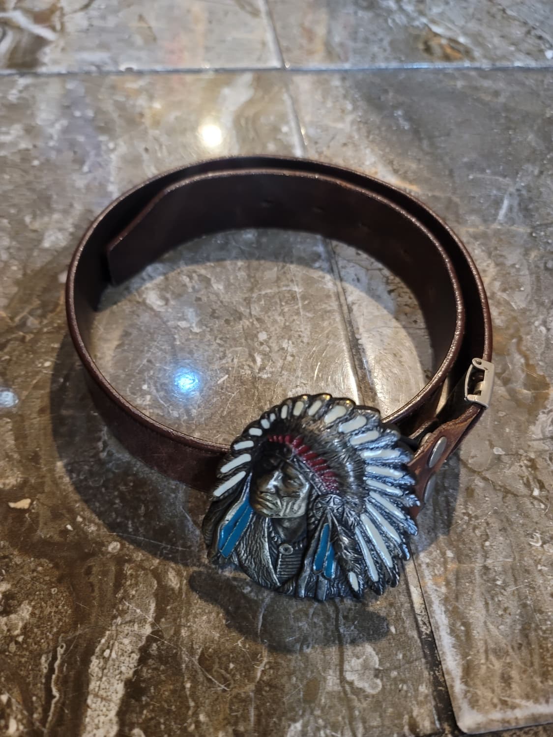 인디언헤드 버클 벨트 + 전갈 버클 상품이미지3