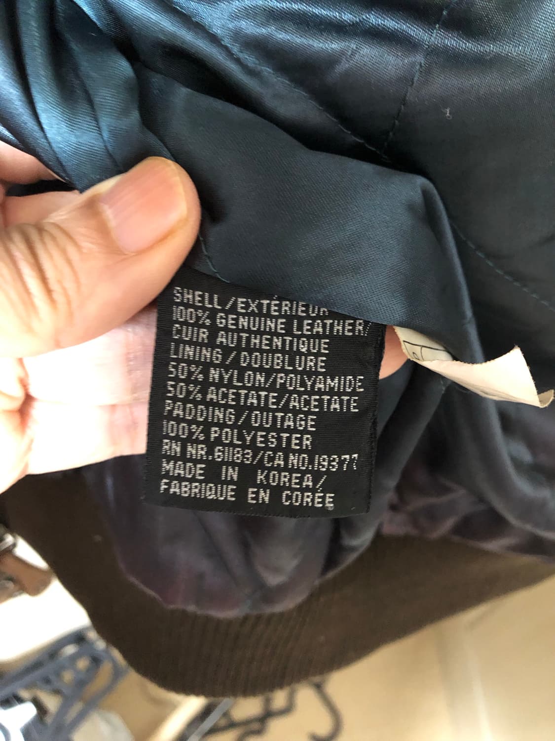 A-2 가죽자켓 팝니다 상품이미지5