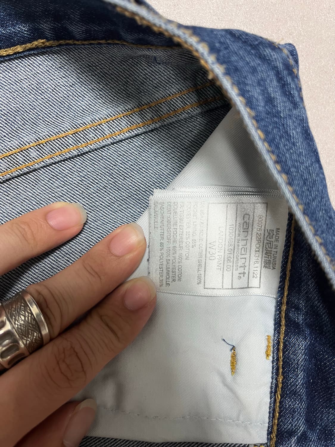 칼하트 데님 w30 상품이미지3