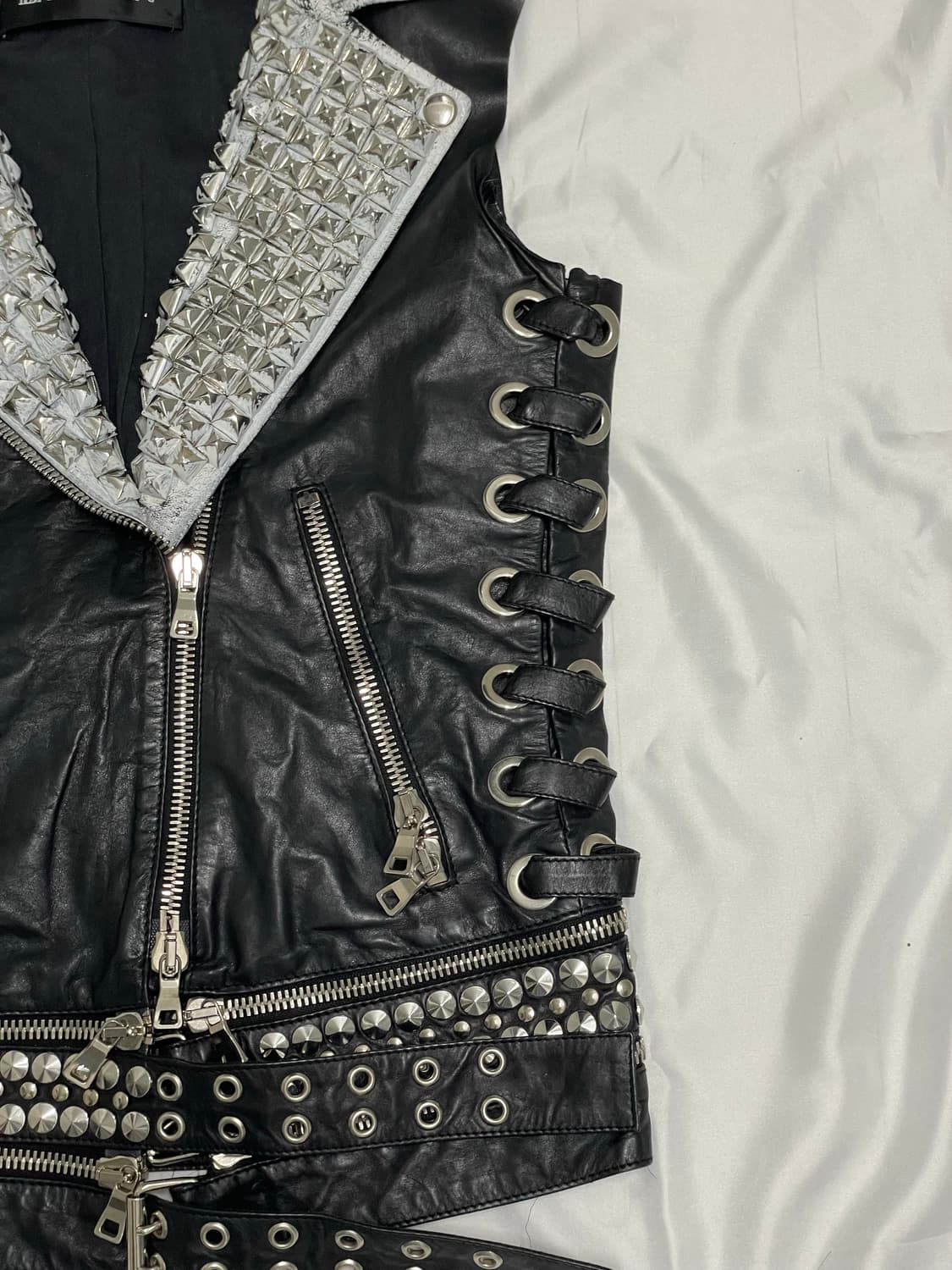 발망 데카르넹 2011ss 레더베스트 상품이미지4