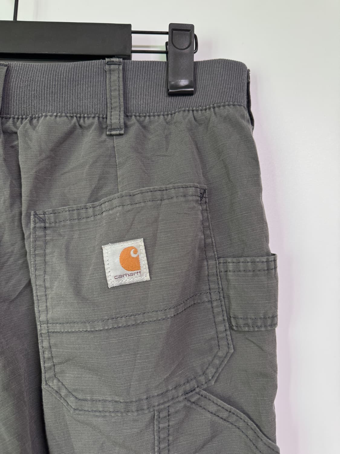 미국 칼하트 회색 워크팬츠 (허리 30-31) 상품이미지3