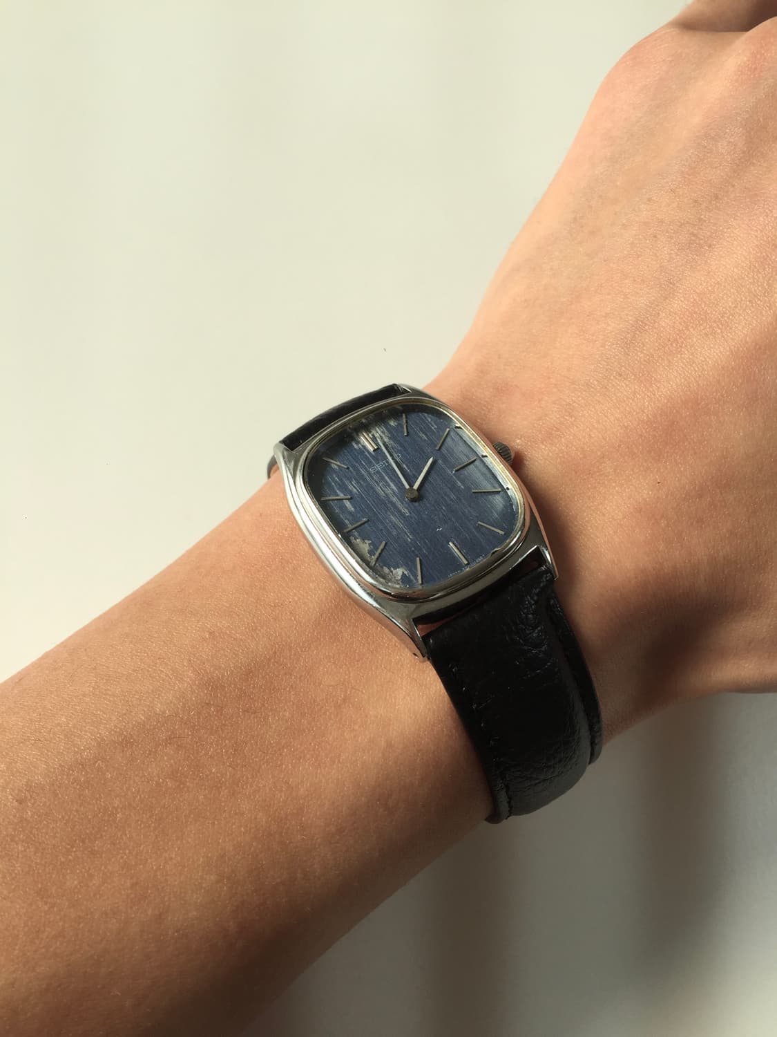 70s seiko chariot blue stripe dial 상품이미지5