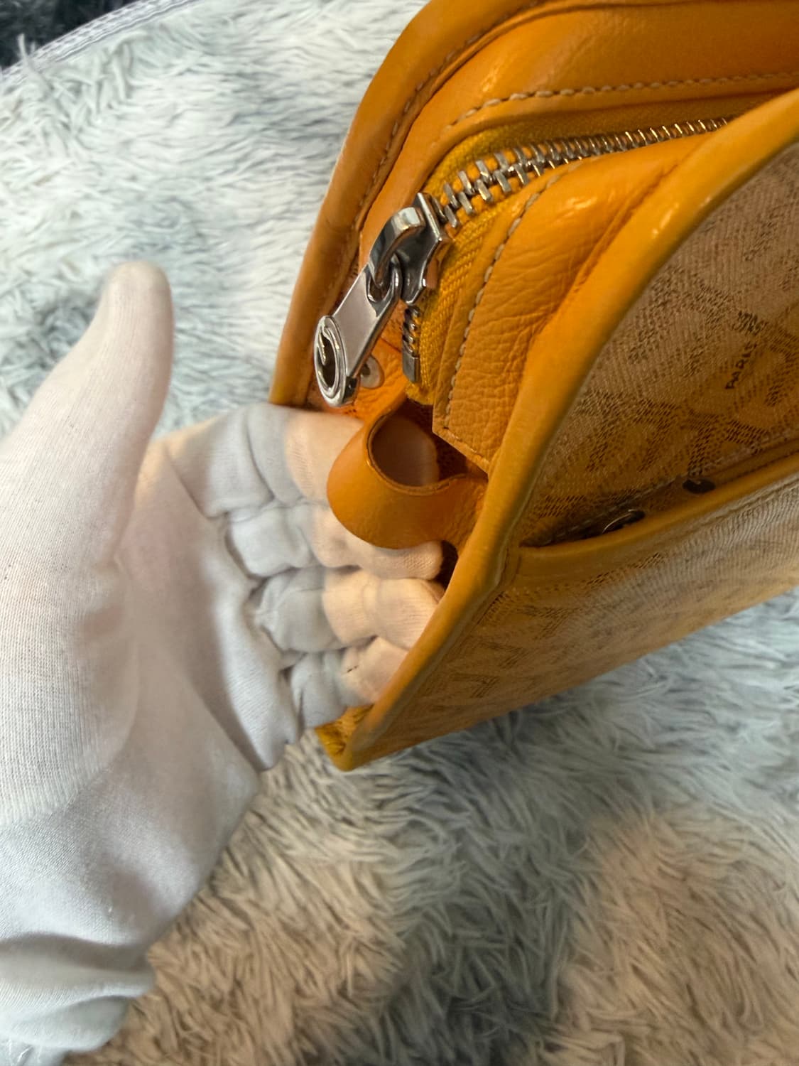 고야드 쥬방스 토일렛백 gm 옐로우 상품이미지8