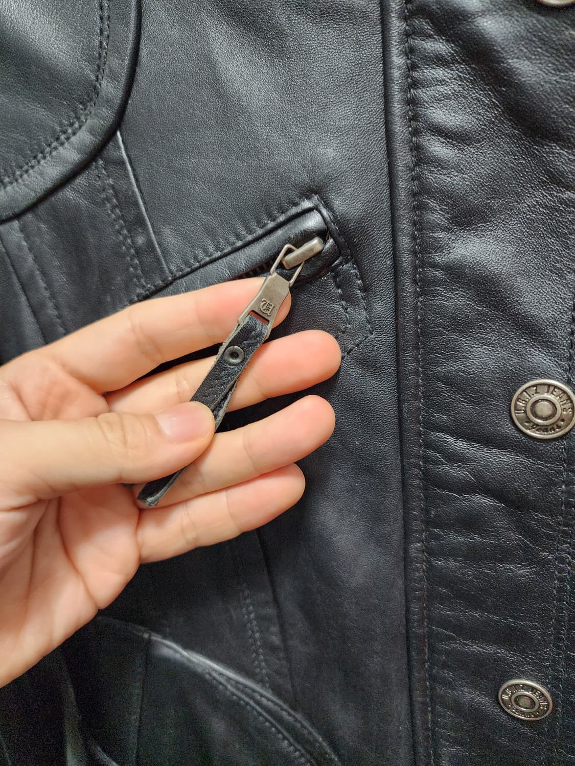 U.G.I.Z 양가죽 y2k 크롭자켓  상품이미지3