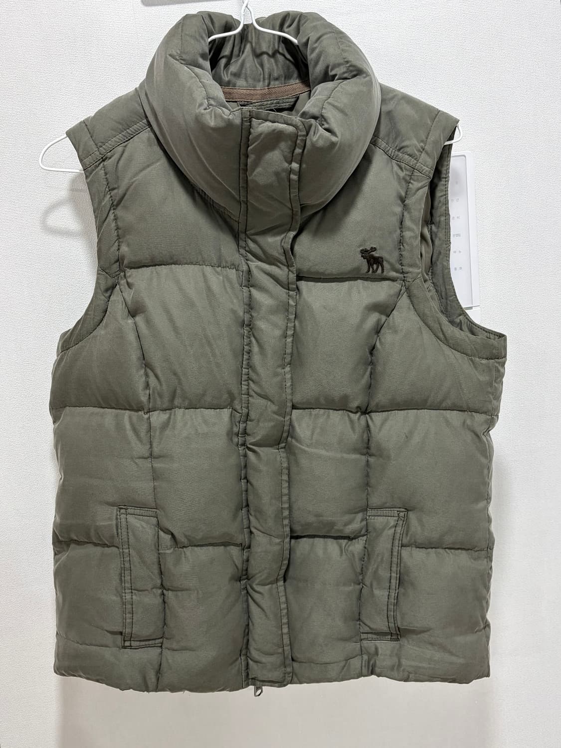 아베크롬비 카키 조끼 패딩  상품이미지1