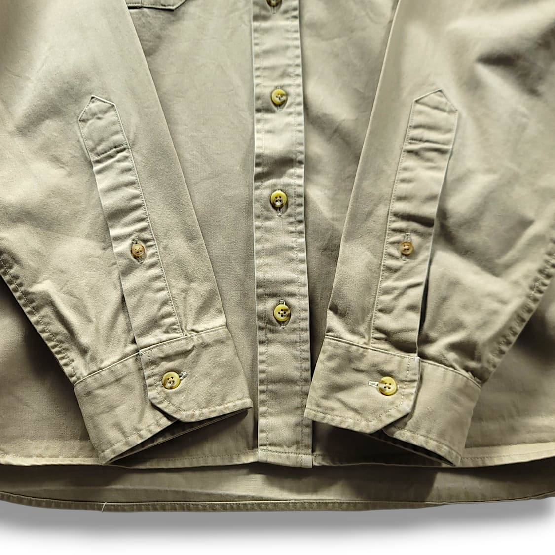 [M] 칼하트 베이지 투포켓 긴팔 워크셔츠 상품이미지7