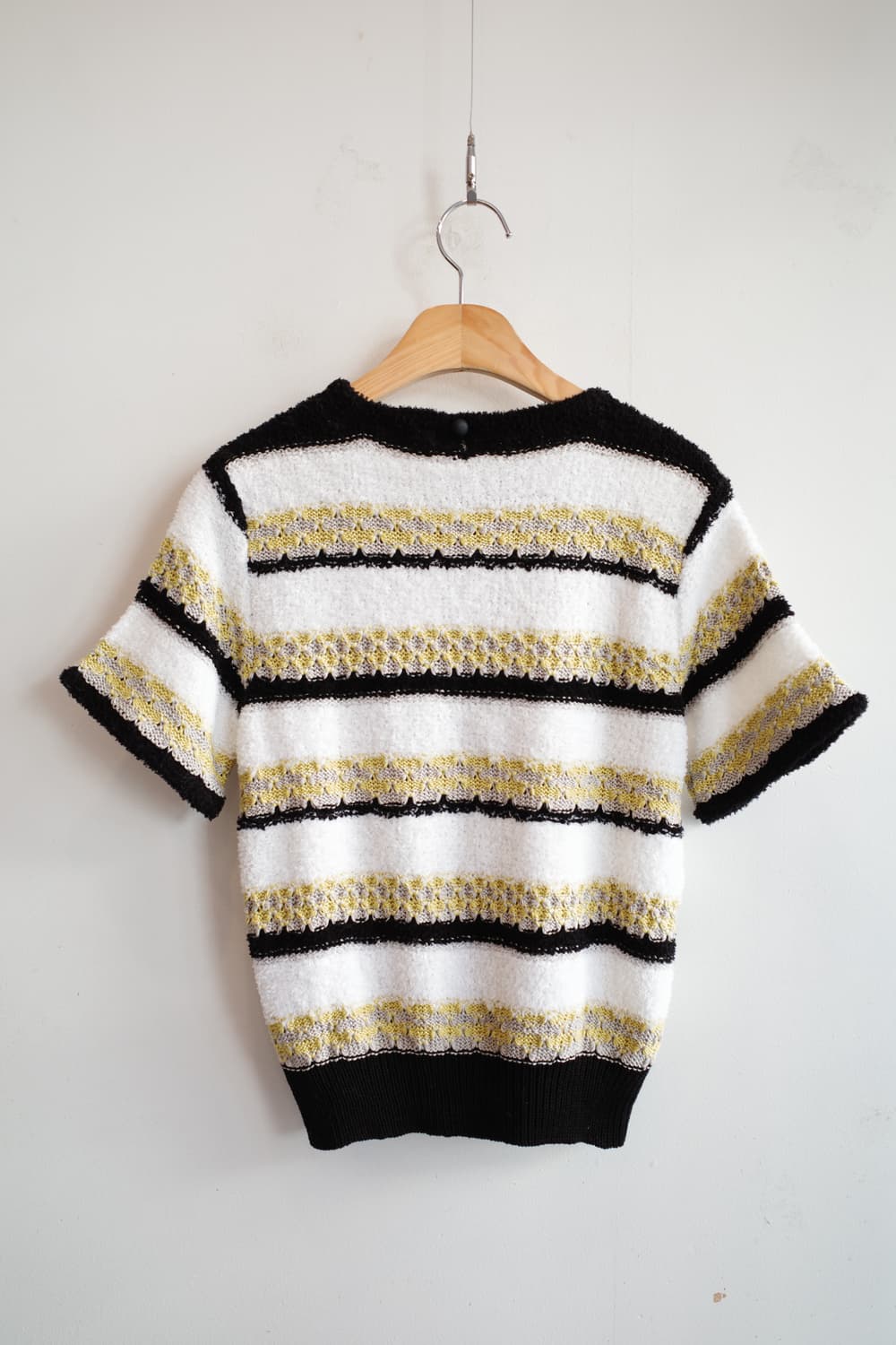 KAZAMIDORI 패턴 니트 탑  상품이미지7