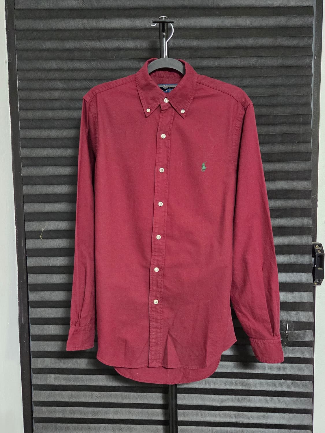 [폴로 랄프로렌] 버건디 포니 옥스포드 셔츠 판매합니다. 상품이미지1