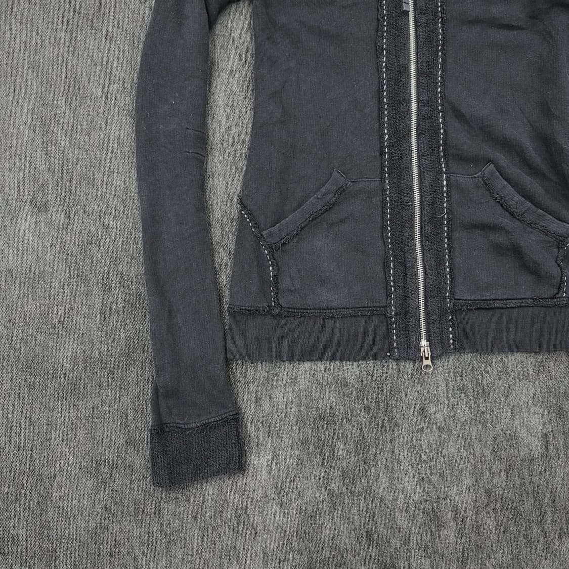 Grunge texture long hoodie 상품이미지5