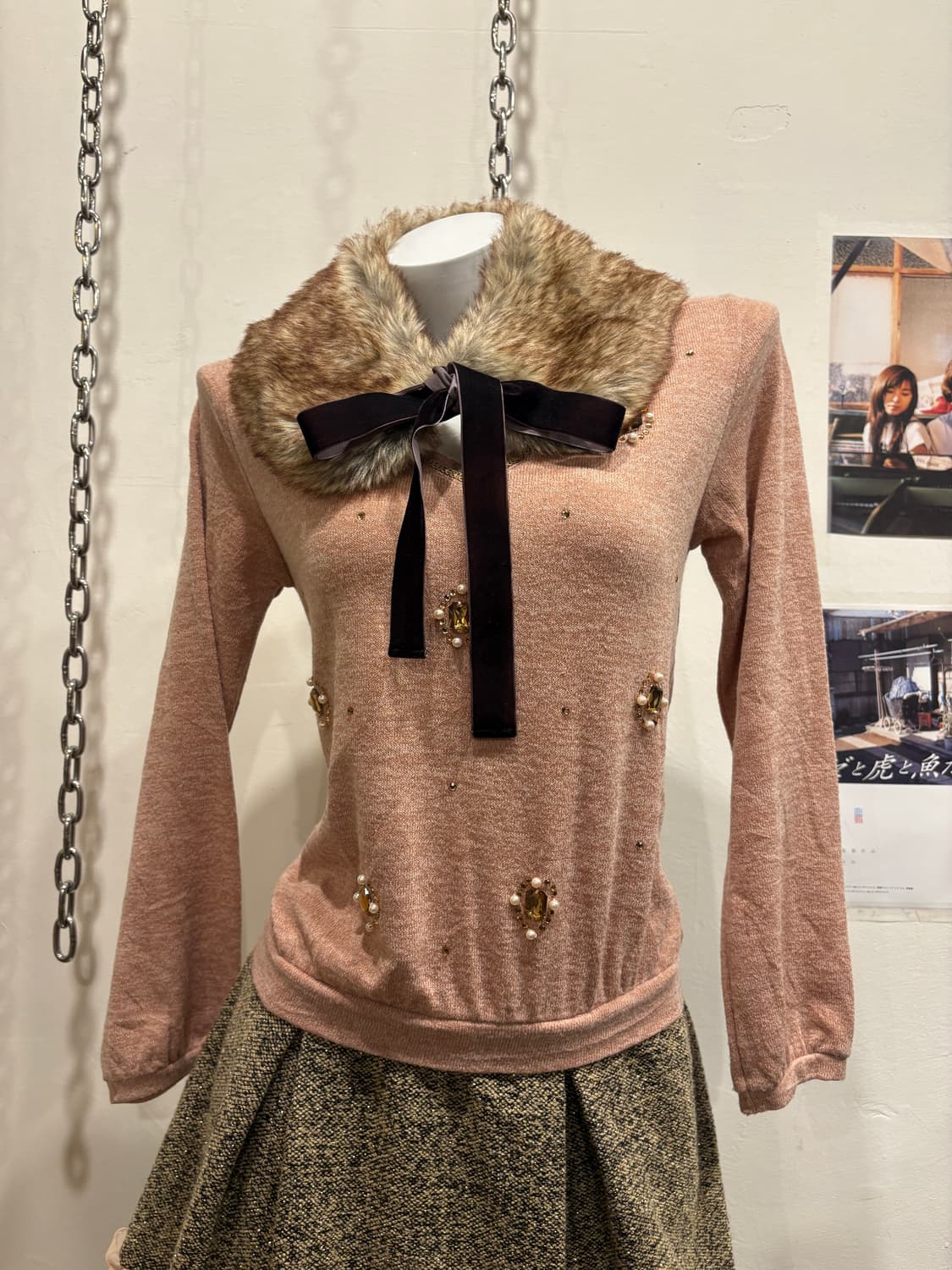 브라운 퍼 헤도레/퍼카라 상품이미지4