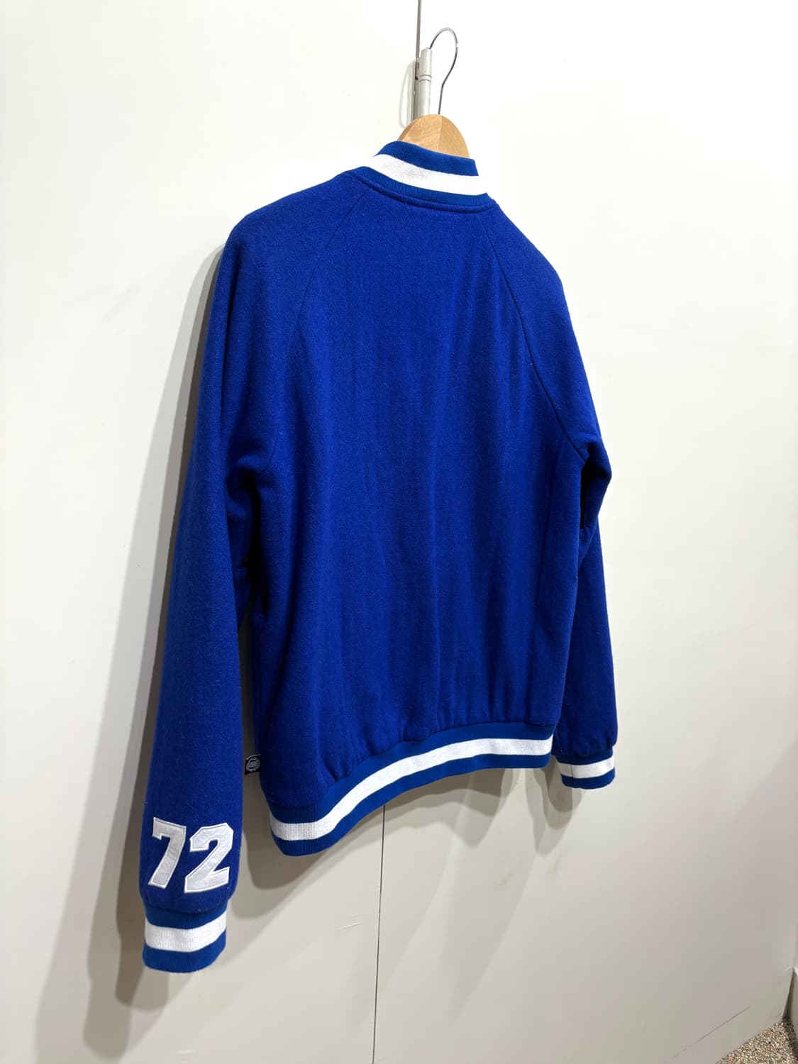 아디다스 ADIDAS 블루 바시티 자켓 72 상품이미지7