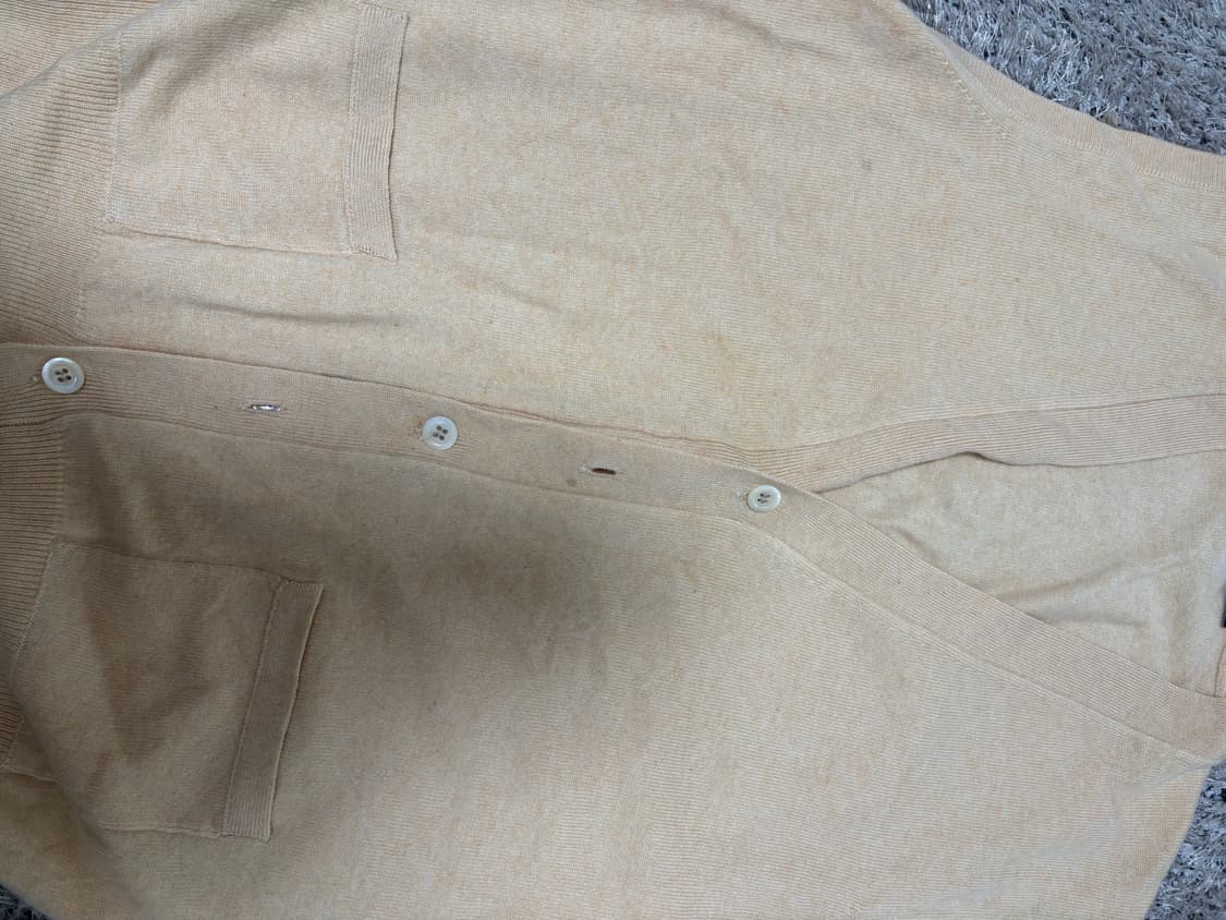 이태리제 캐시미어100프로 니트 베스트 사이즈 100 상품이미지6