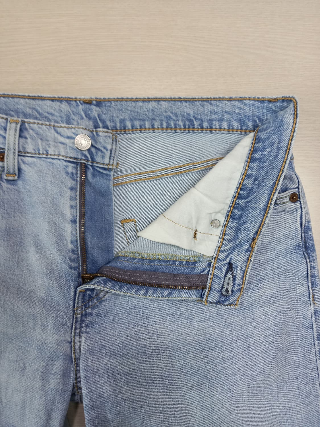 33 리바이스502 리오셀28% 워싱 스판 슬림일자진 33-454 상품이미지7