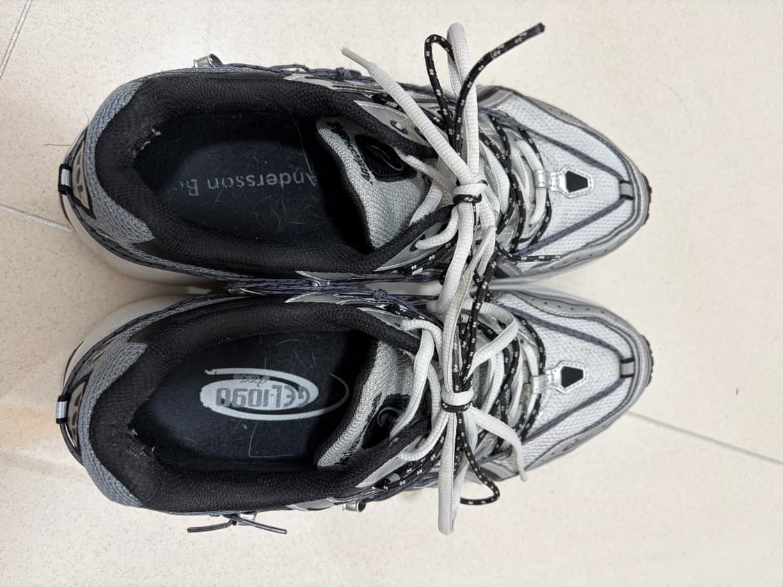 아식스 x 앤더슨벨 젤 1090 글레이셔 그레이 실버 상품이미지6