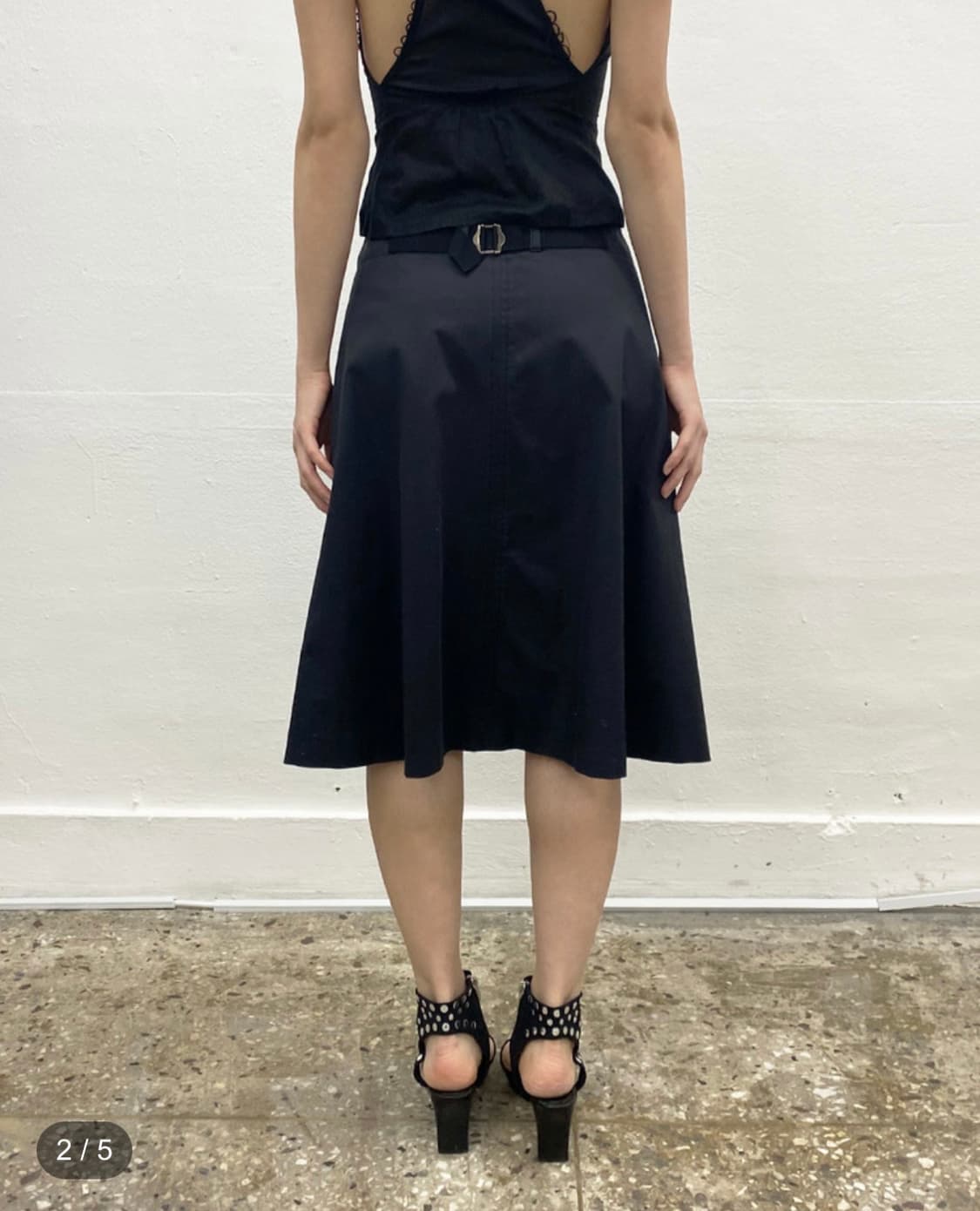 히로코 코시노 BUTTONED PLEATS SKIRT 상품이미지3