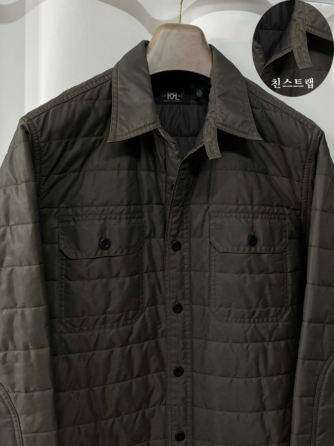 RRL 더블알엘 패디드 퀼팅 친스트랩 워크자켓 상품이미지6