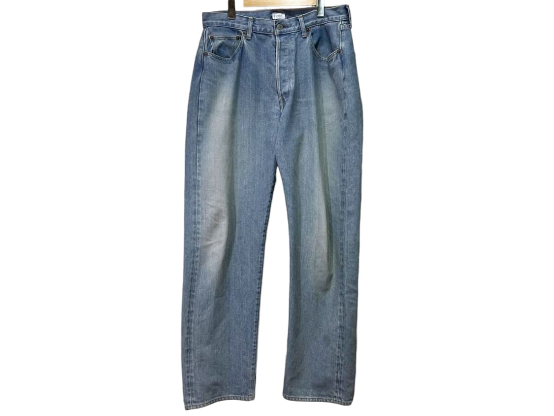 시오타 워시드가공 13.5oz 데님 팬츠 상품이미지1
