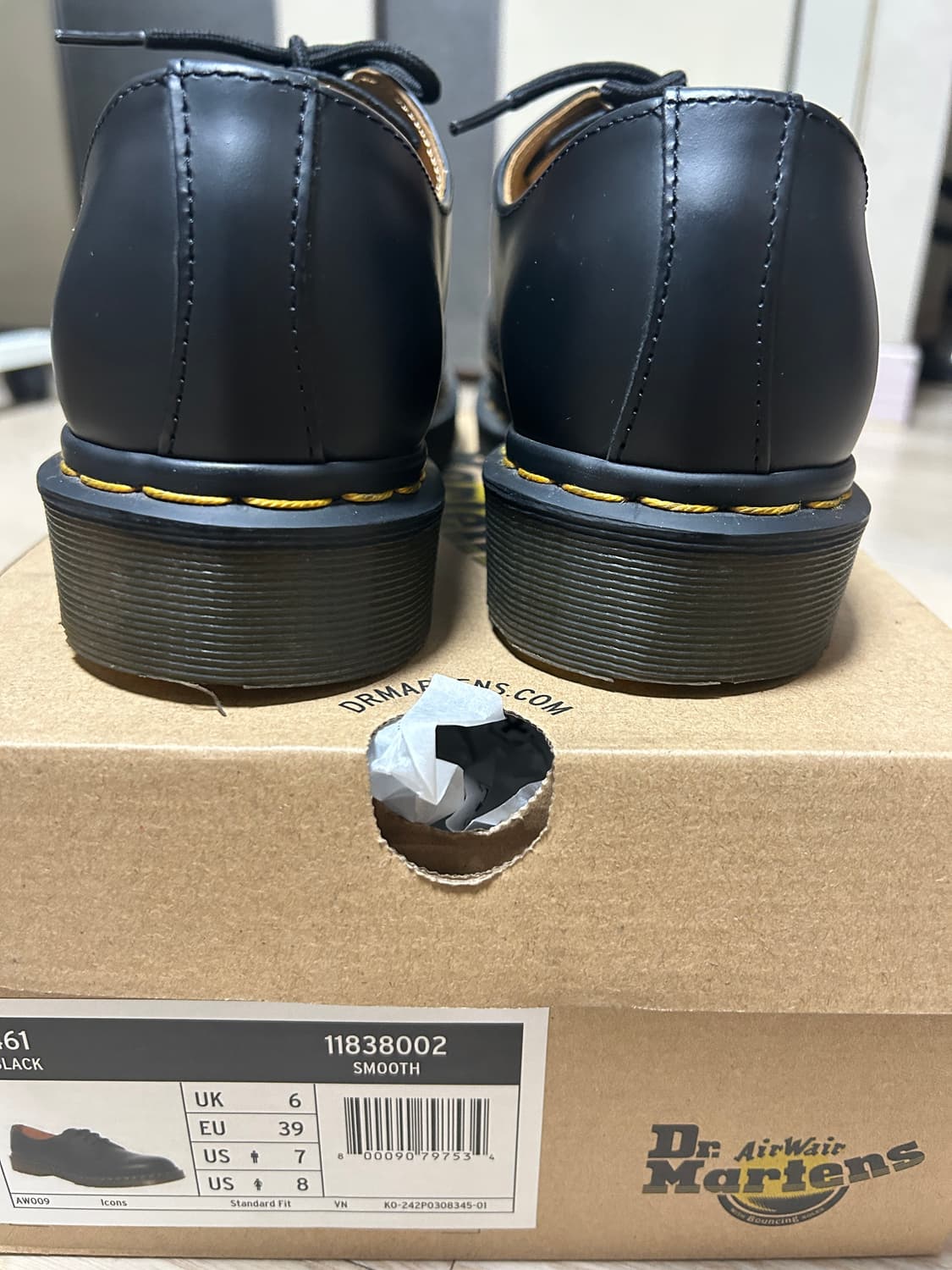 닥터마틴 1461 스무스 250 상품이미지4