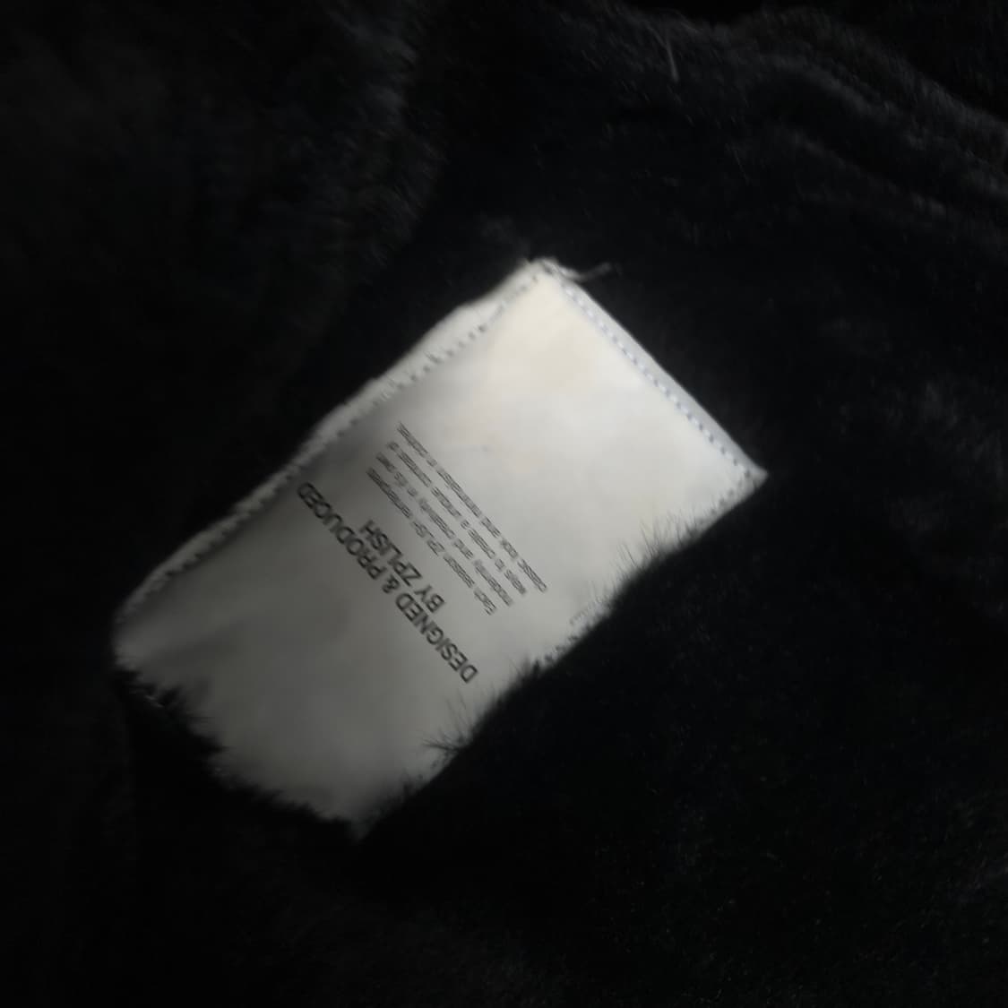 남 M 지플리시 스웨이드 블랙 무스탕 자켓 점퍼 상품이미지7