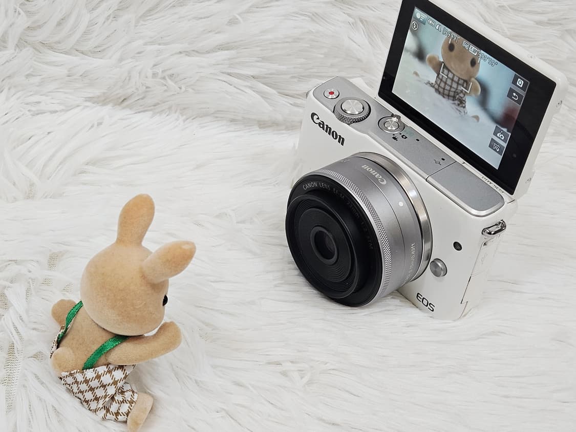 [민트] 캐논 EOS M10 + 22mm 미러리스 카메라, 디카 상품이미지8