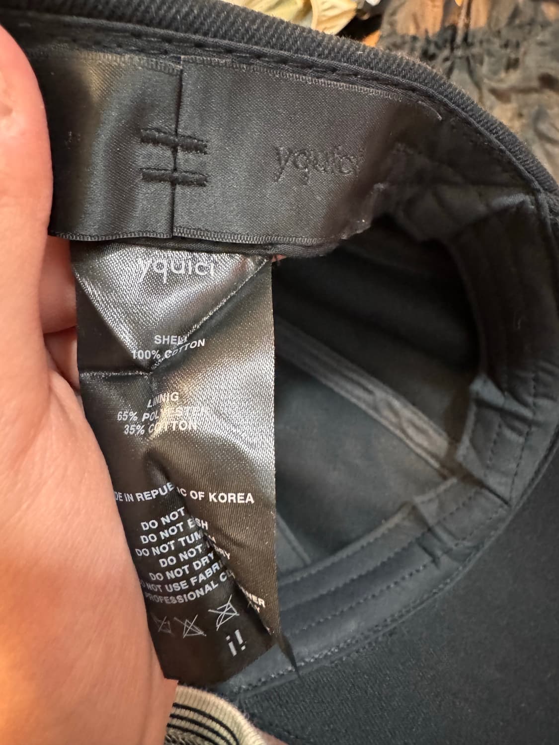 [YQUICI]DOUBLE ZIPPER CAP 714 이퀴시 볼캡 상품이미지8