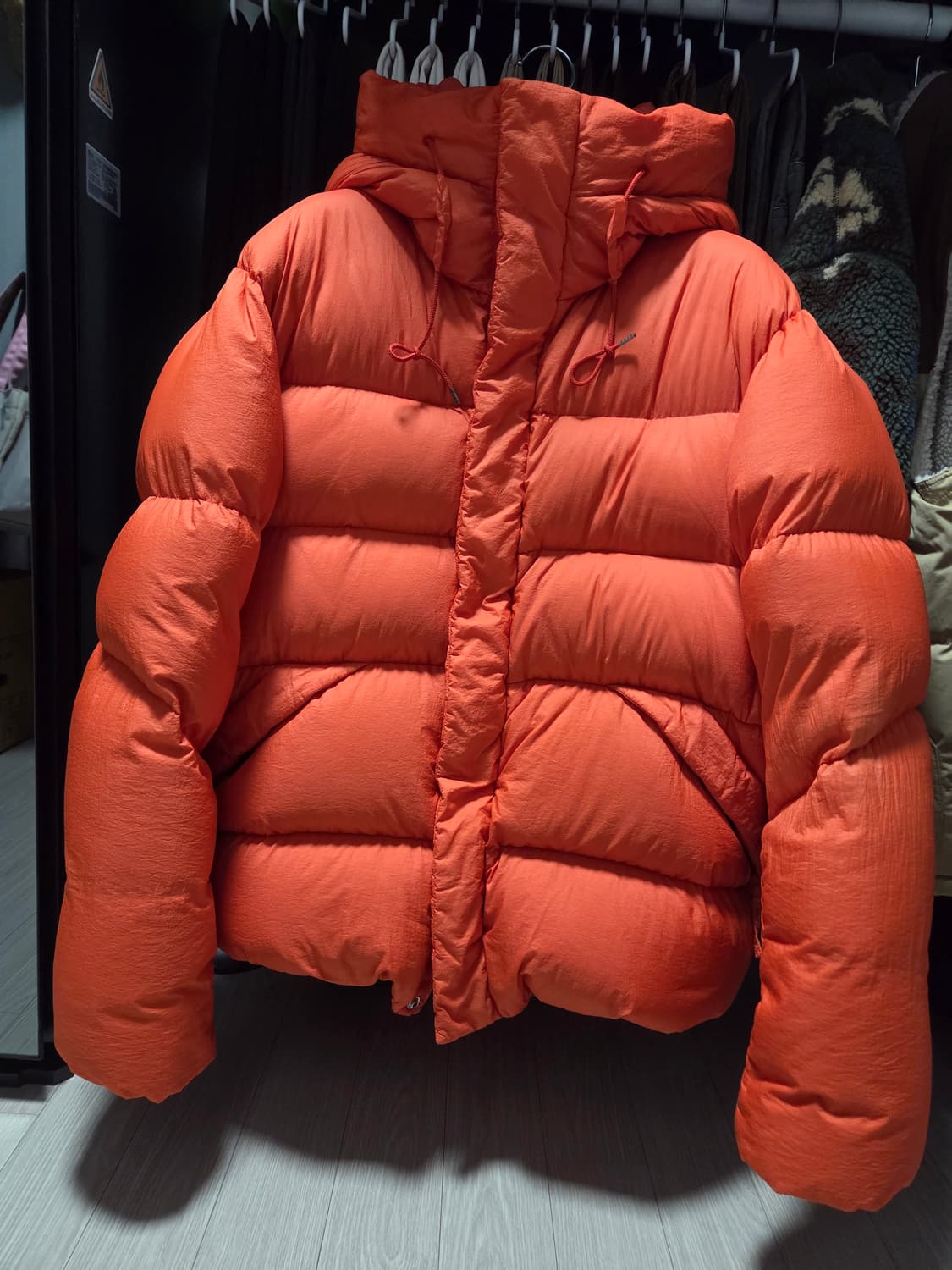 텐씨 알파인 다운자켓 오렌지 50 상품이미지1