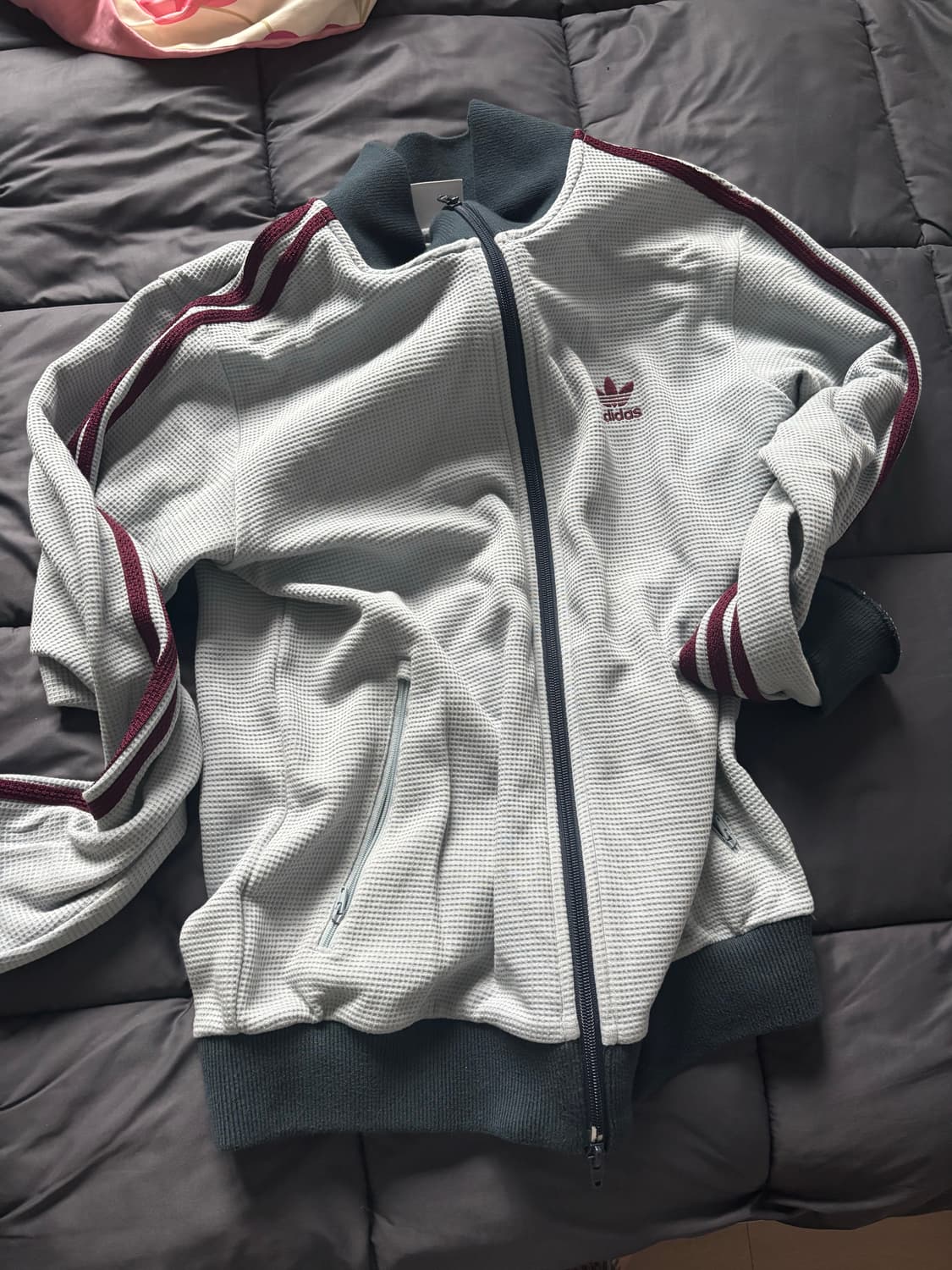 아디다스 와플 베켄바우어 저지 그레이 M 상품이미지3