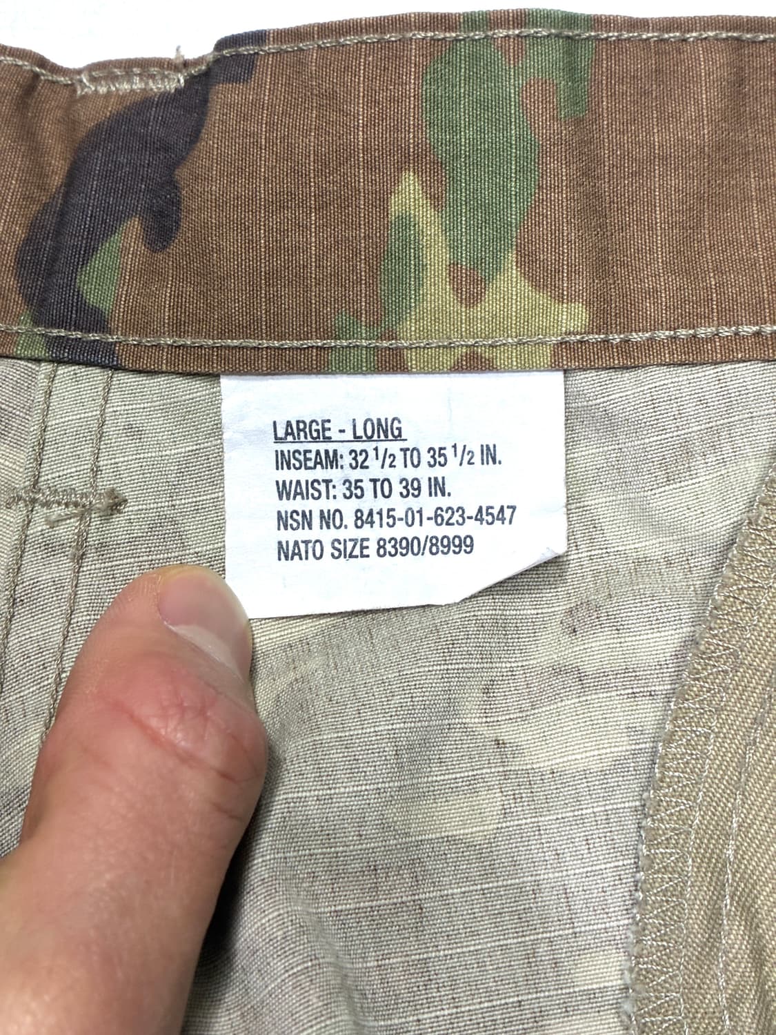 미군 전투복 하의 (36-37) 상품이미지5