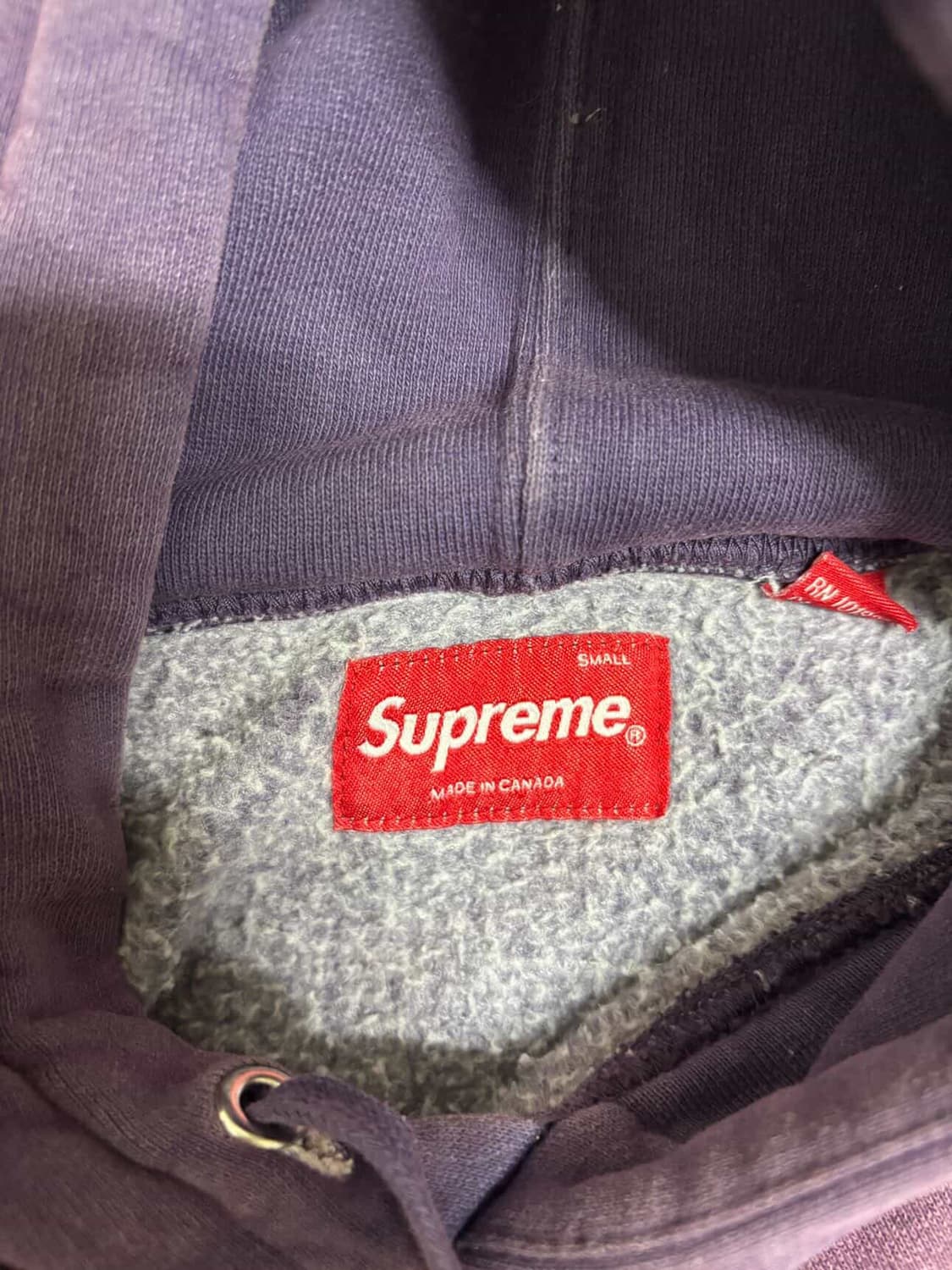 슈프림 오버드라이 코튼 후드티 상품이미지4