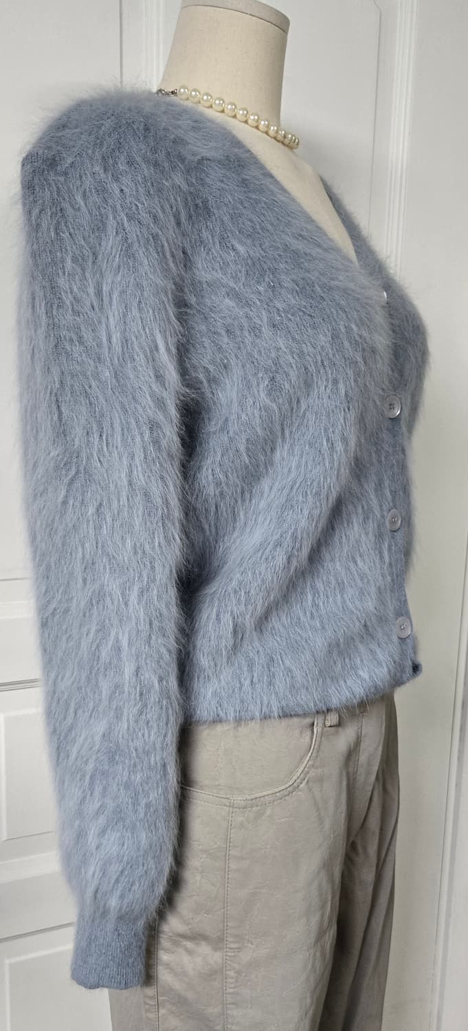 ,블로썸에이치컴퍼니앙고라가디건/마뗑킴 코팅팬츠 상품이미지4