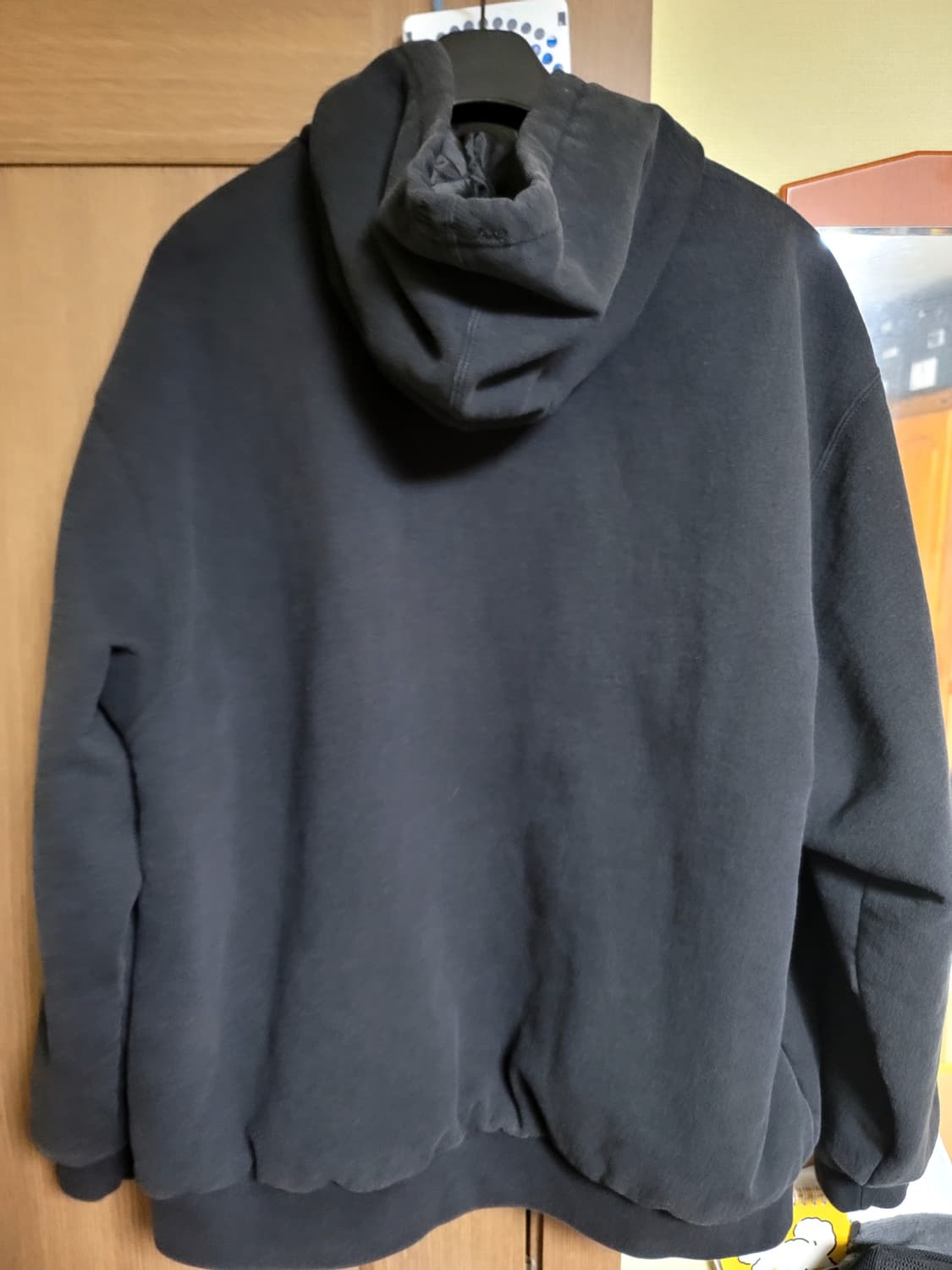 슈프림 x 디키즈 퀼티드 라인드 집업 후드 스웨트셔츠 블랙 - 25FW 상품이미지5