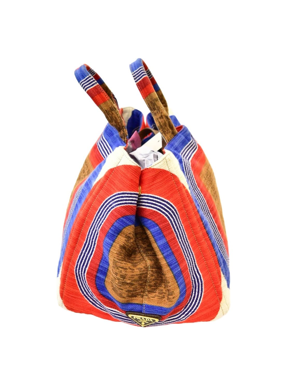 프라다 에스닉 패턴 카나파 토트백 (정품) 상품이미지5