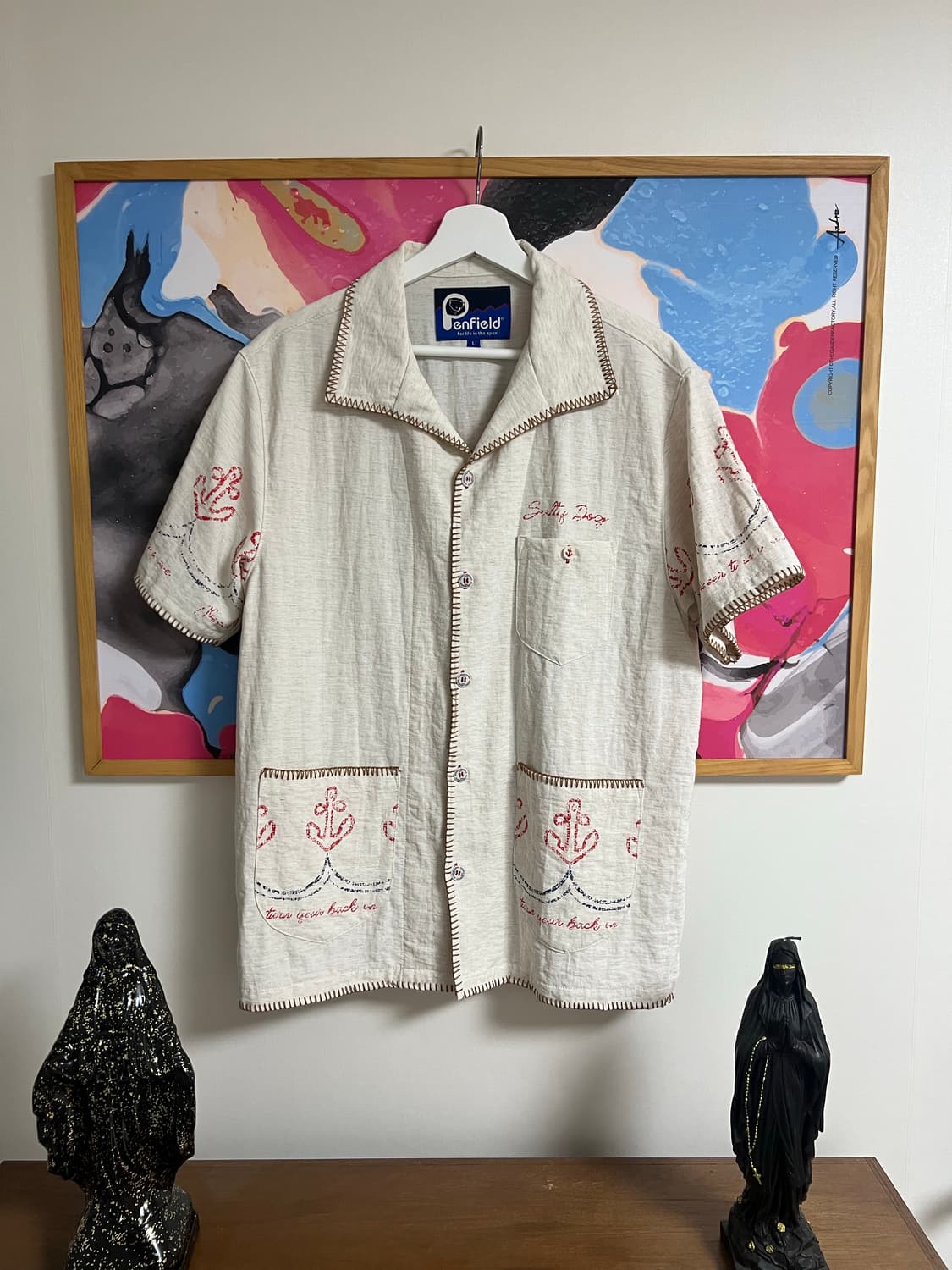 펜필드 반팔셔츠 L 판매 합니다 상품이미지1