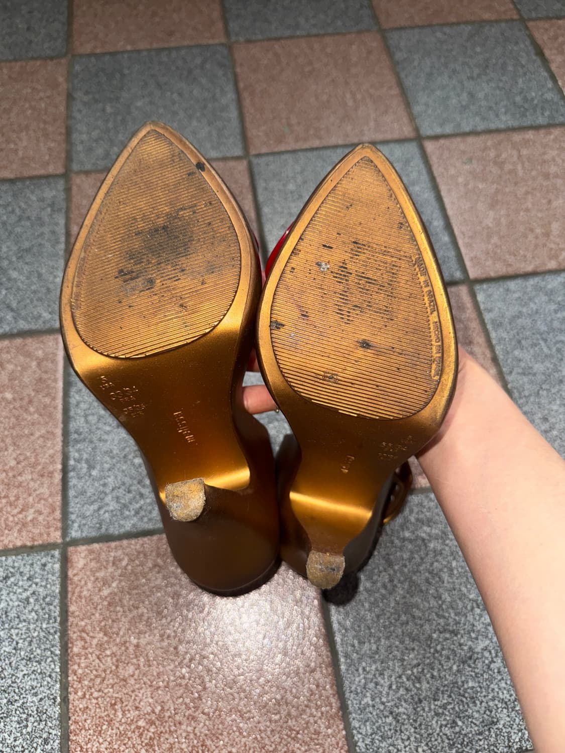 vivienne westwood x melissa red heel 상품이미지6