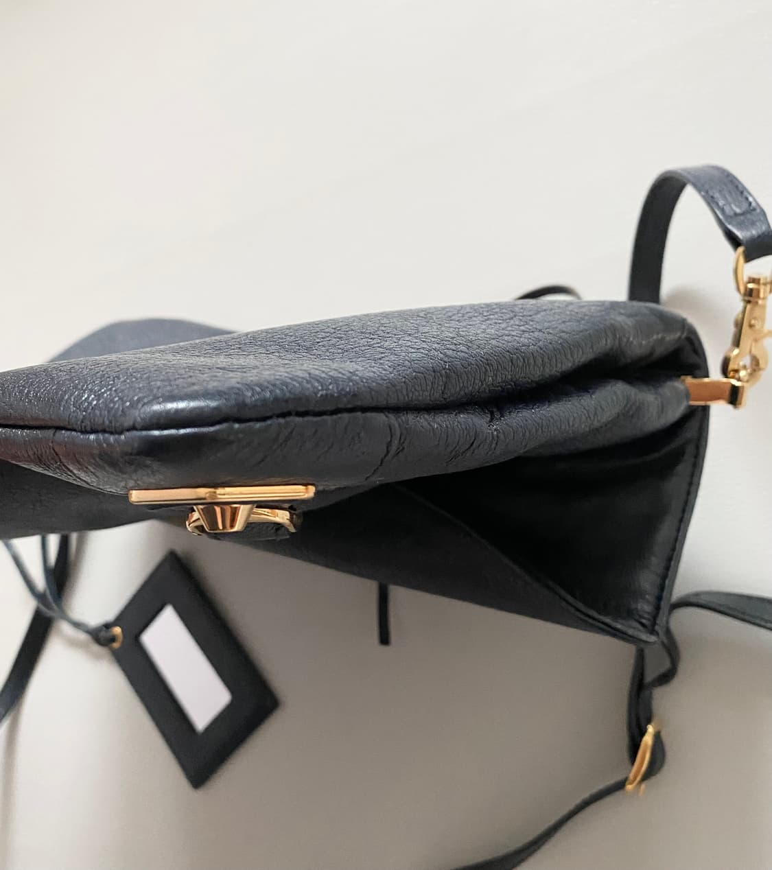 [정품] 발렌시아가 메탈릭 엣지 엔벨롭 클러치 (네이비) 390167 상품이미지7