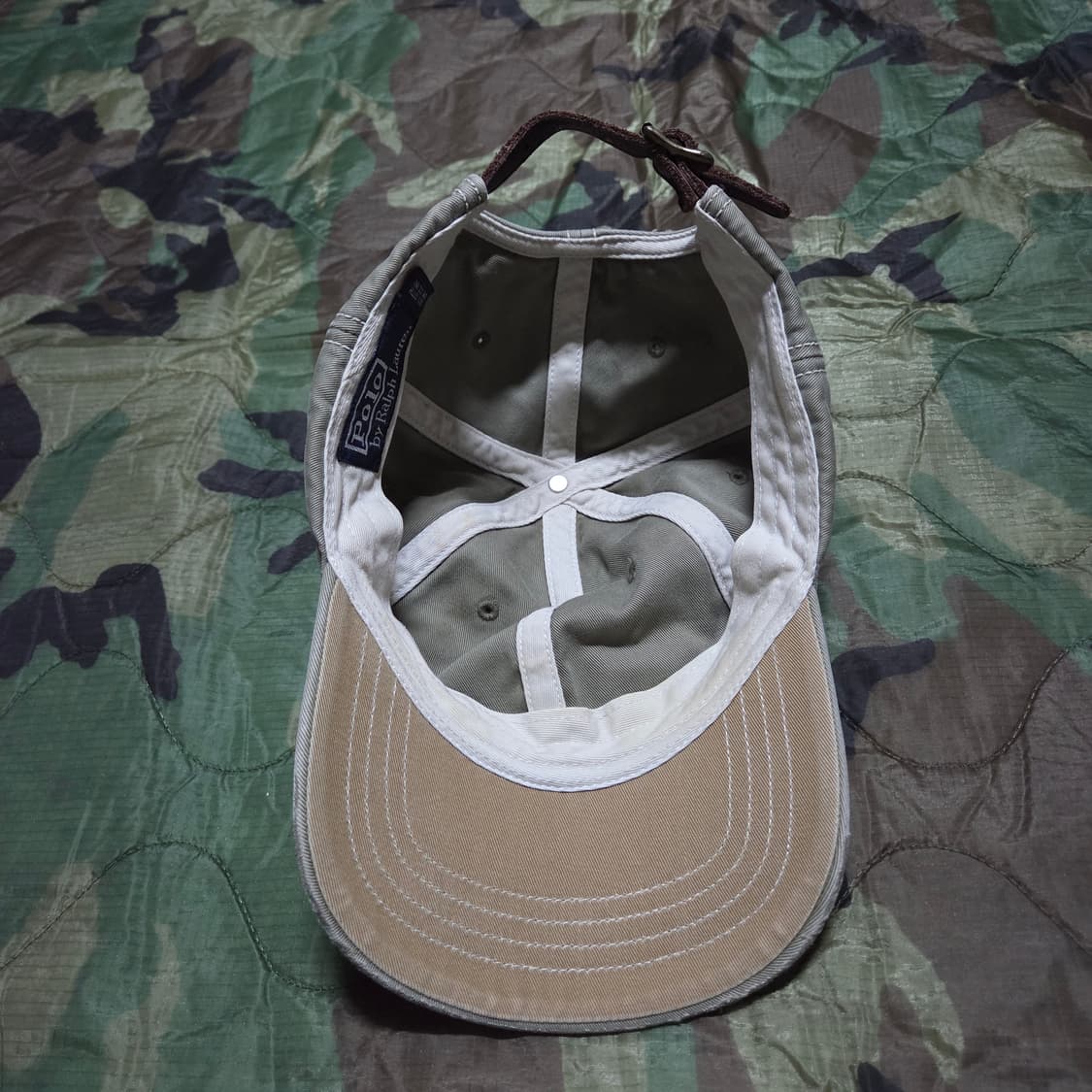 00s Vintage Polo Ralph Lauren P.R.L. Cap 상품이미지5