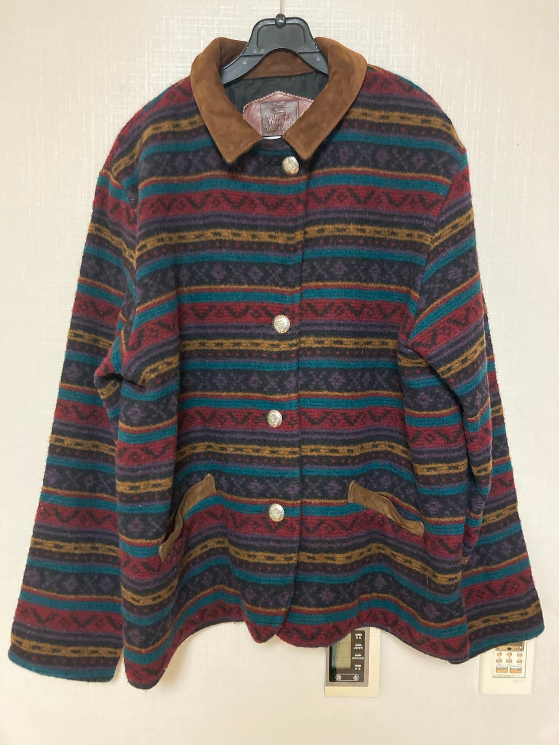 울리치 나바호 패턴 울 블라우저 자켓 상품이미지1