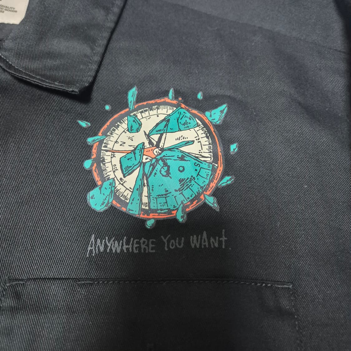 DICKIES x HIROTTON 워크셔츠 (M) 상품이미지2