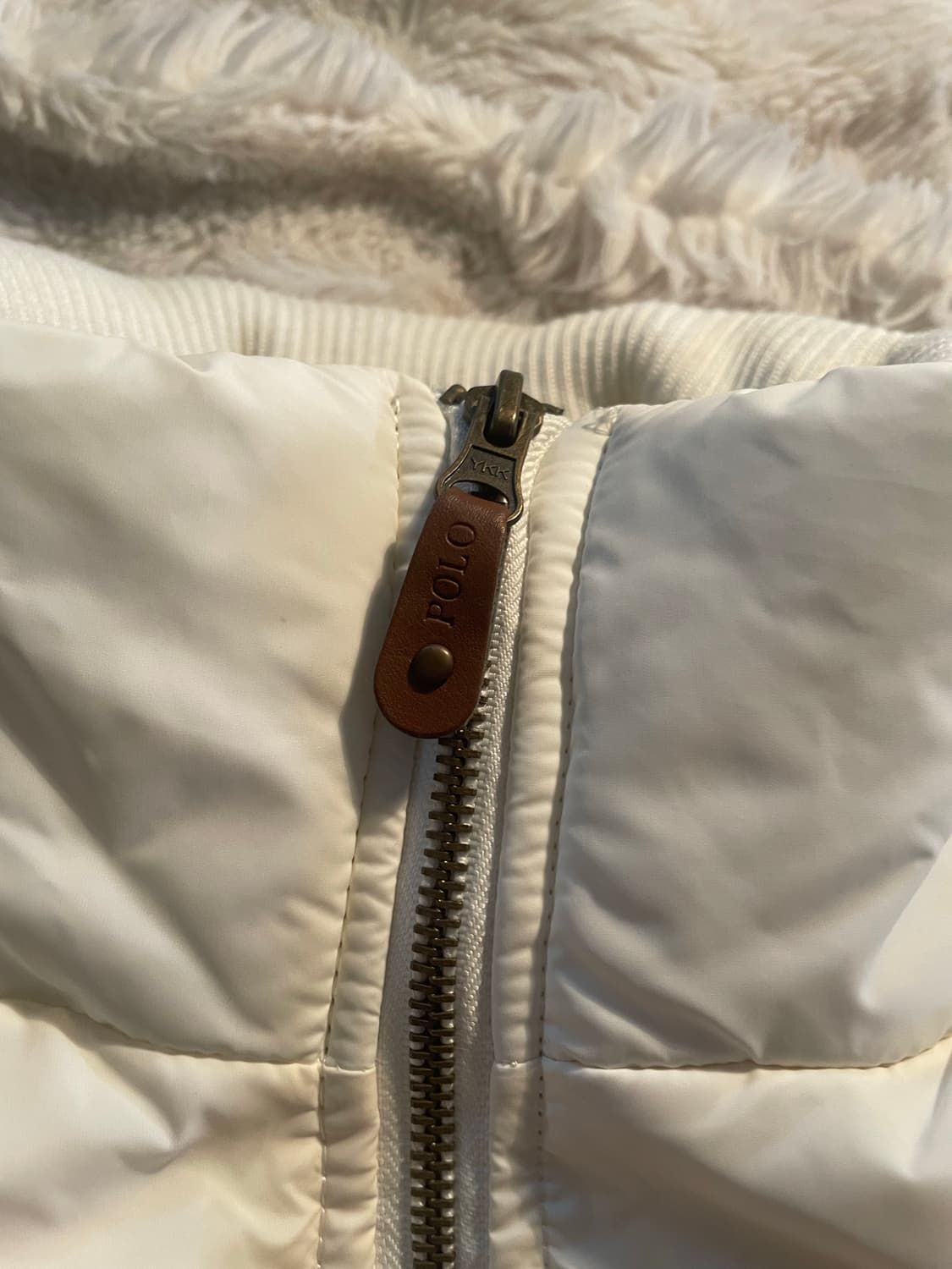 폴로 랄프로렌 빅포니 브리튼 크림 화이트 패딩 상품이미지4