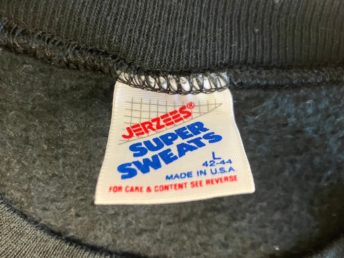 USA 빈티지 90s Jerzees 저지스 50/50 스웻셔츠 L 러셀 상품이미지2