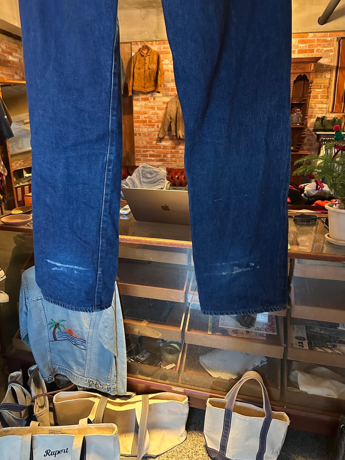 90s USA LVC 빈티지 리바이스 501 발렌시아 셀비지 데님 팬츠 상품이미지7