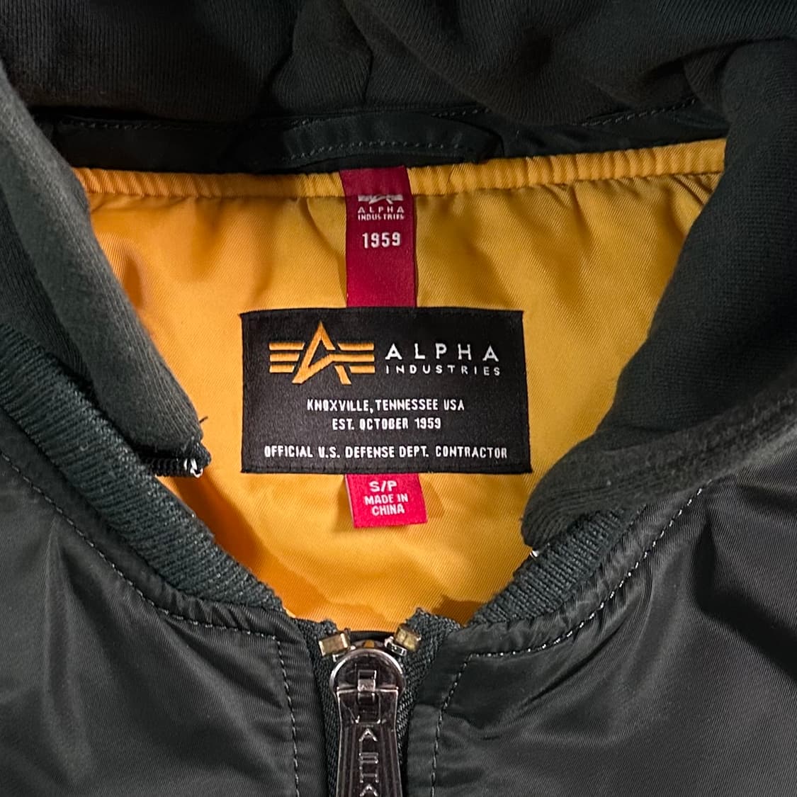 알파인더스트리 후드 ma-1 자켓   상품이미지6