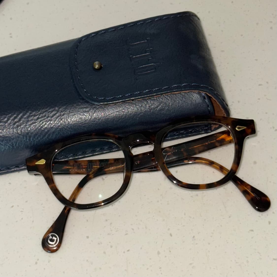 JTO PL-001C Gold Edition 46-22 Tortoise 상품이미지1